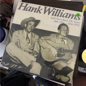 hank williams vinyl record